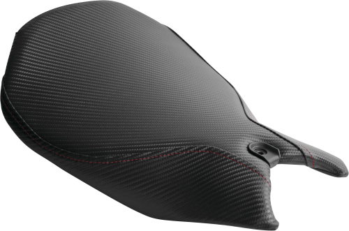 Luimoto - Luimoto Baseline Rider Seat Covers - CF Black/Red - 1195101