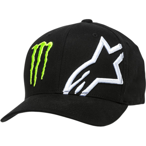Alpinestars - Alpinestars M Logo Corp Curve Hat - 1MO9-87650-10SM - Black - Sm-Md