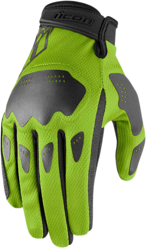 Icon - Icon Hooligan Gloves - 3301-3860 - Green - Large