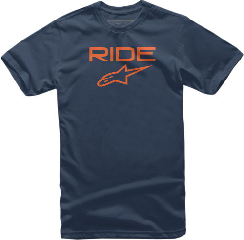 Alpinestars - Alpinestars Ride 2.0 Youth T-Shirt - 3038720107032XL - Blue/Orange - X-Large