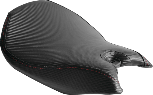 Luimoto - Luimoto Baseline Rider Seat Covers - CF Black/Red - 1353101
