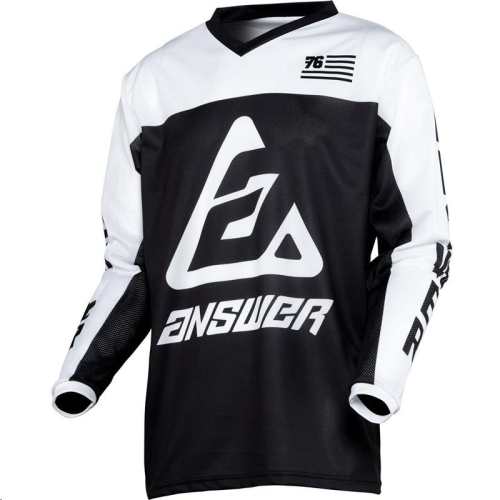 Answer - Answer Arkon OPS Jersey - 0409-0961-1053 - Black/White - Medium