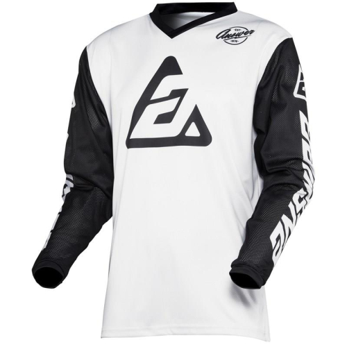 Answer - Answer Arkon Bold Jersey - 0409-0953-2951 - Silver/Black - X-Small