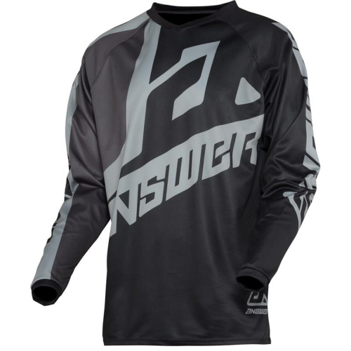 Answer - Answer Syncron Voyd Youth Jersey - 0409-2952-3951 - Black/Charcoal/Steel - X-Small