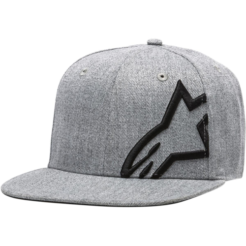 Alpinestars - Alpinestars Corporate Snapback Hat - 1139815051126OS - Gray/Black - OSFA