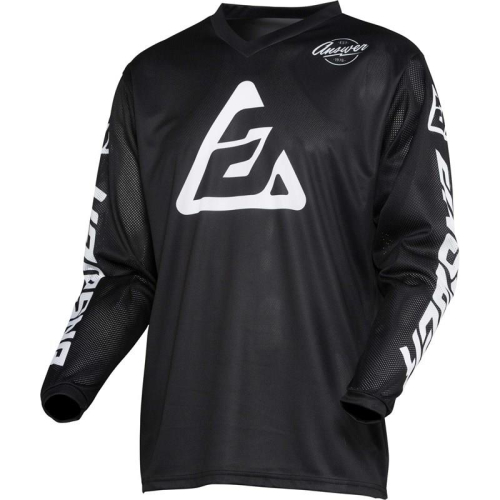 Answer - Answer Arkon Bold Jersey - 0409-0953-1051 - Black/White - X-Small
