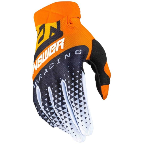 Answer - Answer AR3 Korza Gloves - 0402-0148-9556 - Orange/Black/Bus - 2XL