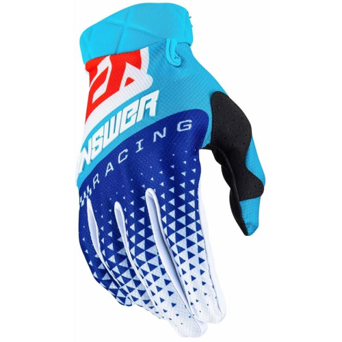 Answer - Answer AR3 Korza Gloves - 0402-0148-1551 - Hyper Blue/Reflex/Red - X-Small
