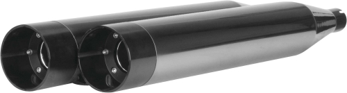 Two Brothers Racing - Two Brothers Racing Touring Black Chrome Slip-On - Straight - 005-456D-BC