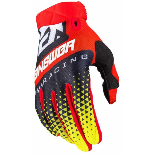 Answer - Answer AR3 Korza Gloves - 0402-0148-2153 - Red/Black/White - Medium