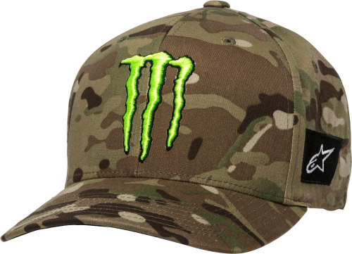 Alpinestars - Alpinestars Monster Multicamo Hat - 1M09-97652-60-S/M - Green - Sm-Md
