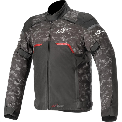 Alpinestars - Alpinestars Hyper Drystar Jacket - 3204718-993-3X - Black/Camo/Red - 3XL