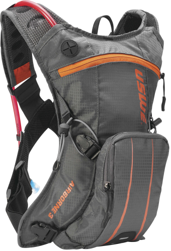 USWE - USWE Airborne Hydration Pack - 3L - Gray/Orange - K-2031118
