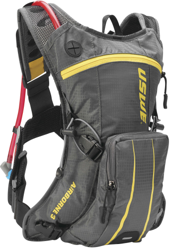 USWE - USWE Airborne Hydration Pack - 3L - Gray/Yellow - K-2031117