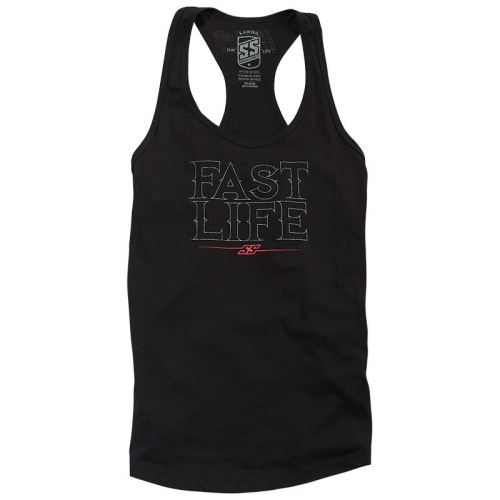 Speed & Strength - Speed & Strength Racer Womens Tank Top - 1104-0720-0153 - Black - Medium