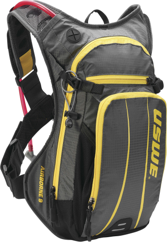 USWE - USWE Airborne Hydration Pack - 9L - Gray/Yellow - K-2091117