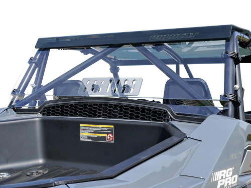 Spike Powersports - Spike Powersports Rear Windshield - Clear - 77-1200V-R
