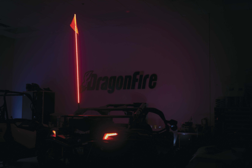 Dragonfire Racing - Dragonfire Racing Bluetooth Led Whip with Quickrelease Mount - 4ft - 11-0037
