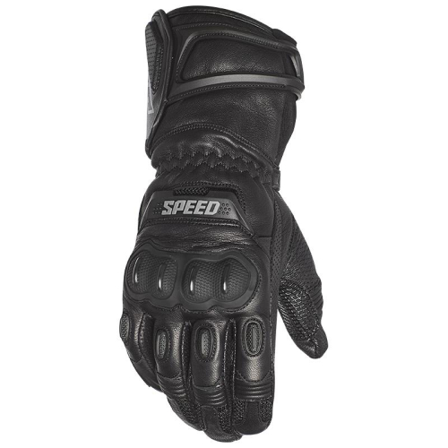 Speed & Strength - Speed & Strength Revolt Leather Gloves - 1102-0113-0152 - Black - Small