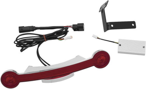 Kuryakyn - Kuryakyn Low Profile LED Turn Signal Bar -  Chrome - 2593