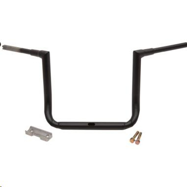 LA Choppers - LA Choppers 1-1/2in. Grande Twin Peaks Touring Handlebars - 14in. Rise - Flat Black - LA-7365-14M