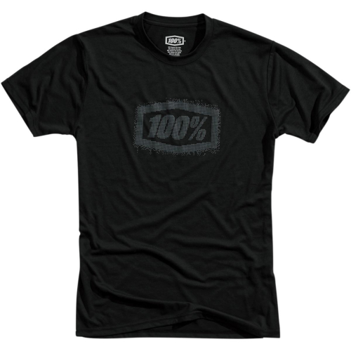 100% - 100% Positive Tech T-Shirt - 35011-001-10 - Black - Small