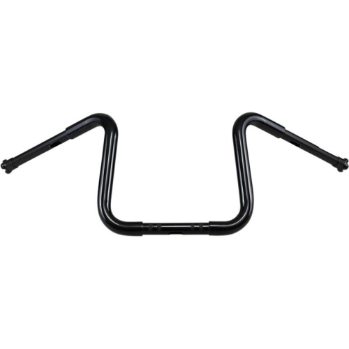 Cyclesmiths - Cyclesmiths 1-1/4in. California Lane-Splitter Ape Handlebar for 1in. Clamp Area - 10in. Rise - Gloss Black - 113-CA-10-BP