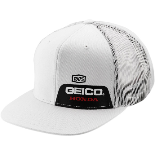 100% - 100% Trucker Echo Hat - 20904-000-01 - White - OSFA