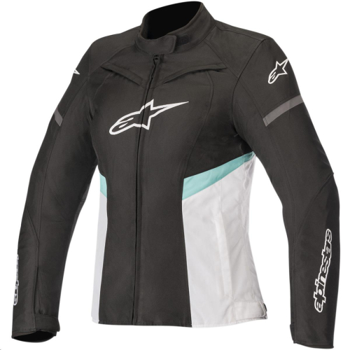 Alpinestars - Alpinestars Stella Kira Waterproof Jacket - 3212019-1271-L - Black/White/Teal - Large