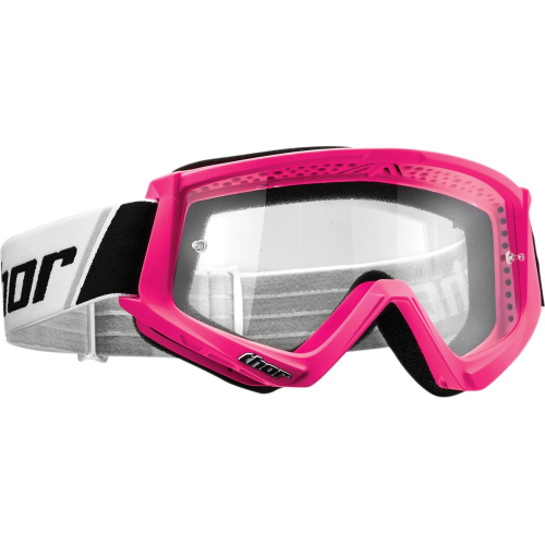 Thor - Thor Combat Youth Goggles - 2601-2371 - Flo Pink/Black - OSFA