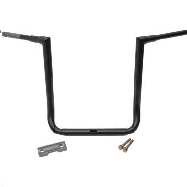 LA Choppers - LA Choppers 1-1/2in. Grande Twin Peaks Touring Handlebars - 18in. Rise - Gloss Black - LA-7365-18B