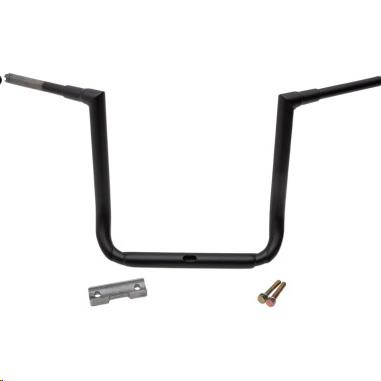 LA Choppers - LA Choppers 1-1/2in. Grande Twin Peaks Touring Handlebars - 16in. Rise - Flat Black - LA-7365-16M