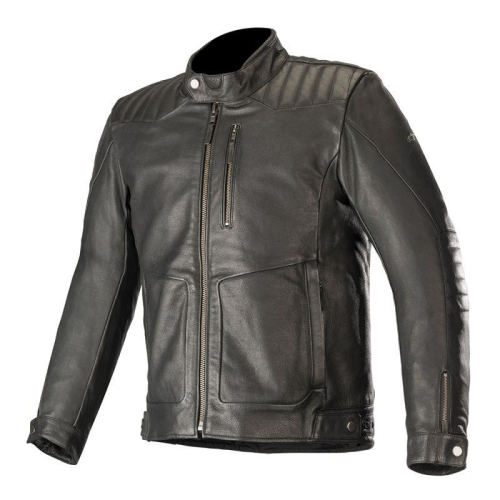 Alpinestars - Alpinestars Crazy Eight Leather Jacket - 3107819-10-2XL - Black - 3XL