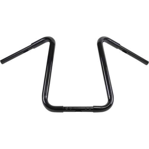 Cyclesmiths - Cyclesmiths 1-1/4in. California Lane-Splitter Ape Handlebar for 1in. Clamp Area - 16in. Rise - Gloss Black - 113-CA-16-BP