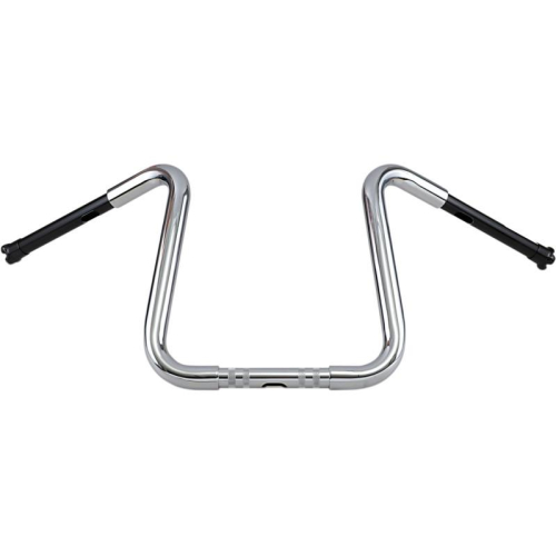 Cyclesmiths - Cyclesmiths 1-1/4in. California Lane-Splitter Ape Handlebar for 1in. Clamp Area - 20in. Rise - Chrome - 113-CA-12