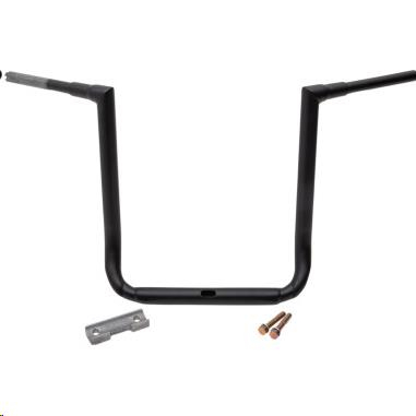 LA Choppers - LA Choppers 1-1/2in. Grande Twin Peaks Touring Handlebars - 18in. Rise - Flat Black - LA-7365-18M