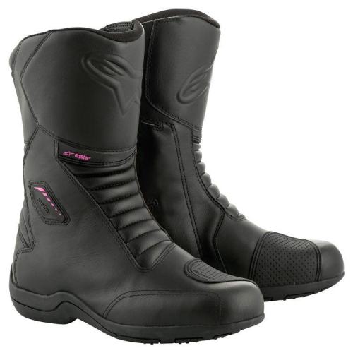 Alpinestars - Alpinestars Stella Andes V2 Drystar Womens Boots - 2447119-1039-36 - Black/Pink - 5.5