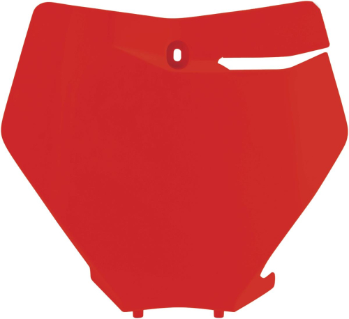 Acerbis - Acerbis Front Number Plate - Fluorescent Orange - 2736274617