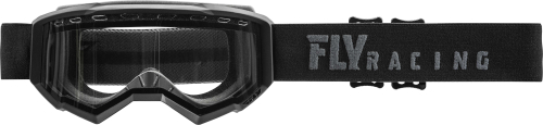 Fly Racing - Fly Racing Focus Snow Youth Goggles - FLD-001 - Black/Clear Lens - OSFM