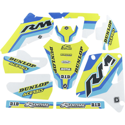 FLU Designs Inc. - FLU Designs Inc. Pro Team Series 4 PTS4 Graphics Kit - 41063