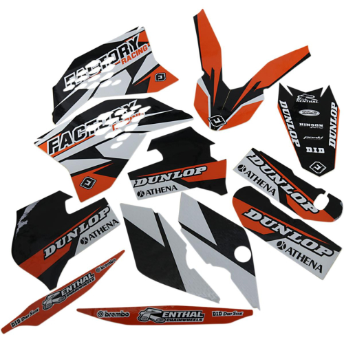 FLU Designs Inc. - FLU Designs Inc. Pro Team Series 4 PTS4 Graphics Kit - 51070
