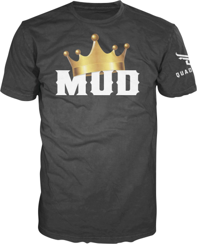 QuadBoss - QuadBoss Mud King Tee - 3600-MUD-L - Black - Large