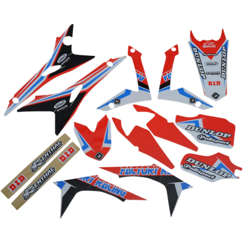 FLU Designs Inc. - FLU Designs Inc. Pro Team Series 4 PTS4 Graphics Kit - 11125