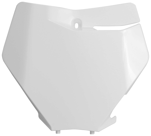 UFO Plastics - UFO Plastics Front Number Plate - White - KT04094-041