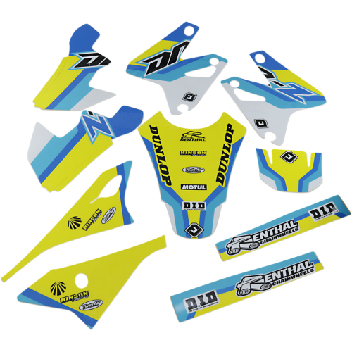FLU Designs Inc. - FLU Designs Inc. Pro Team Series 4 PTS4 Graphics Kit - 41070