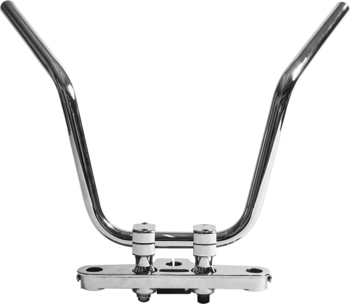 West-Eagle Motorcycle Products - West-Eagle Motorcycle Products 1in. Stainless Steel with Dimples Gang Style - 16in. - Polished - 0842