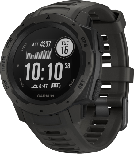 Garmin - Garmin Instinct Watch - Graphite - 010-02064-00