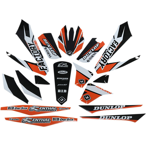 FLU Designs Inc. - FLU Designs Inc. Pro Team Series 4 PTS4 Graphics Kit - 51076