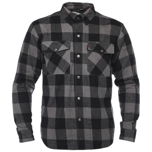 Speed & Strength - Speed & Strength Dropout Armored Flannel Shirt - 1106-0411-0452 - Black/Gray - Small