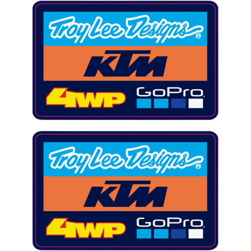 N-Style - N-Style TLD Team Team Badge Decals - TS30-1061